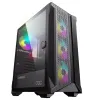 CARCASA PC GAMEMAX BRUFEN C1, MIDI-TOWER, ATX, NEGRU