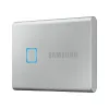 ВНЕШНИЙ ПОРТАТИВНЫЙ SSD-НАКОПИТЕЛЬ SAMSUNG PORTABLE SSD T7 TOUCH, 500 GB, СЕРЕБРИСТЫЙ (MU-PC500S/WW)