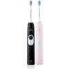 ЗВУКОВАЯ ЗУБНАЯ ЩЕТКА PHILIPS SONICARE 2 SERIES GUM HEALTH HX6232/41, ЧЕРНЫЙ И РОЗОВЫЙ