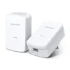 АДАПТЕР POWERLINE TP-LINK MP500 KIT, AV1000, 1000 МБИТ/С, БЕЛЫЙ