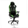 ИГРОВОЕ КРЕСЛО NOBLECHAIRS EPIC, ИСКУССТВЕННАЯ КОЖА, ЧЕРНЫЙ/ЗЕЛЕНЫЙ