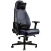 ИГРОВОЕ КРЕСЛО NOBLECHAIRS ICON, НАТУРАЛЬНАЯ КОЖА, ТЁМНО-СИНИЙ