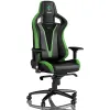 ИГРОВОЕ КРЕСЛО NOBLECHAIRS EPIC, ИСКУССТВЕННАЯ КОЖА, ЧЕРНЫЙ/ЗЕЛЕНЫЙ