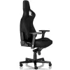 ИГРОВОЕ КРЕСЛО NOBLECHAIRS EPIC, ВИНИЛ, ЧЁРНЫЙ