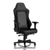 ИГРОВОЕ КРЕСЛО NOBLECHAIRS HERO, ИСКУССТВЕННАЯ КОЖА, ЧЕРНЫЙ/БЕЛЫЙ