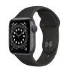 УМНЫЕ ЧАСЫ APPLE WATCH SE MYDP2, 40ММ, АЛЮМИНИЕВЫЙ КОРПУС ЦВЕТА SPACE GRAY СО СПОРТИВНЫМ РЕМЕШКОМ ЧЕРНОГО ЦВЕТА