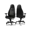 ИГРОВОЕ КРЕСЛО NOBLECHAIRS ICON, ИСКУССТВЕННАЯ КОЖА, ЧЕРНЫЙ/ЗОЛОТОЙ