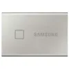 ВНЕШНИЙ ПОРТАТИВНЫЙ SSD НАКОПИТЕЛЬ SAMSUNG PORTABLE SSD T7 TOUCH,  2 TB, СЕРЕБРИСТЫЙ (MU-PC2T0S/WW)