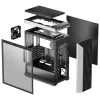 CARCASA PC DEEPCOOL CL500 4F, MIDI-TOWER, ATX, NEGRU