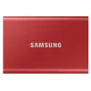 ВНЕШНИЙ ПОРТАТИВНЫЙ SSD-НАКОПИТЕЛЬ SAMSUNG PORTABLE SSD T7,  2 TB, КРАСНЫЙ (MU-PC2T0R/WW)