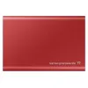 ВНЕШНИЙ ПОРТАТИВНЫЙ SSD-НАКОПИТЕЛЬ SAMSUNG PORTABLE SSD T7, 500 GB, КРАСНЫЙ (MU-PC500R/WW)