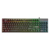 TASTATURA GAMEMAX KG901, CU FIR, NEGRU