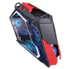 CARCASA PC BLOODY GH-30, MIDI-TOWER, FARA SURSA DE ALIMENTARE, NEGRU/ROSU