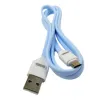КАБЕЛЬ ДЛЯ ЗАРЯДКИ И СИНХРОНИЗАЦИИ XO NB150, USB TYPE-A/USB TYPE-C, 1М, СИНИЙ