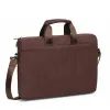 СУМКА ДЛЯ НОУТБУКА RIVACASE BISCAYNE, 15.6", ПОЛИЭСТЕР, КОРИЧНЕВЫЙ