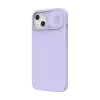 HUSA NILLKIN IPHONE 13, CAMSHIELD SILKY SILICONE, MISTY PURPLE