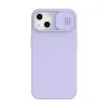 HUSA NILLKIN IPHONE 13, CAMSHIELD SILKY SILICONE, MISTY PURPLE