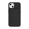 HUSA NILLKIN IPHONE 13, CAMSHIELD SILKY SILICONE, ELEGANT BLACK