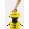 ТРАДИЦИОННЫЙ ПЫЛЕСОС KARCHER WD 1 CAR , ЖЁЛТЫЙ