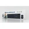 SET TASTATURA + MOUSE GEMBIRD KBS-WM-03-RU, FARA FIR, NEGRU