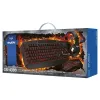 SET TASTATURA + MOUSE + MOUSE PAD + CASTI SVEN GS-4300, CU FIR, NEGRU
