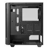 CARCASA PC GAMEMAX FORTRESS TG, MIDI-TOWER, ATX, NEGRU