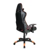 SCAUN GAMING CANYON FOBOS, PU PIELE, NEGRU/PORTOCALIU