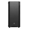 CARCASA PC GAMEMAX FORTRESS TG, MIDI-TOWER, ATX, NEGRU