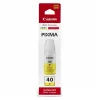 RECIPIENT DE CERNEALA CANON GI-40, 70ML, GALBEN