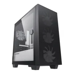 Компьютерный корпус Gamemax Aero Mini, Mini-Tower, ATX, Чёрный