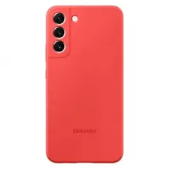 Чехол Samsung Silicone Cover for Galaxy S22+, Красный