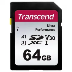 Карта памяти Transcend SDXC 340S, 64Гб (TS64GSDC340S)