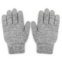 Manusi senzoriale Moshi Digits Touchscreen Gloves, Medium, Gri deschis