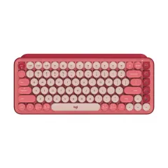 Tastatura Logitech POP Keys, Fara fir, Roz