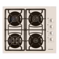 Plita de gaz incorporabila Wolser WL- F 6401 GT IC  Ivory