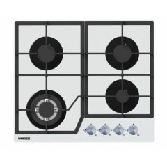 Plita de gaz incorporabila Wolser WL-6400 GBN Q White