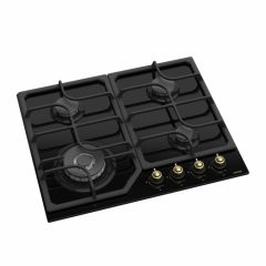 Plita de gaz incorporabila Wolser WL- F 6402 GT IC  Rustic Black