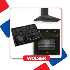Комплект техники  WOLSER Rustic Black 122810/120959/121570