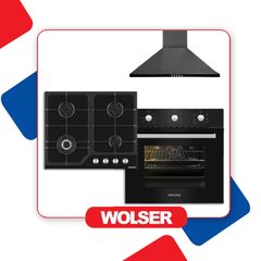 Комплект техники  WOLSER Rustic Black 122811/121295/122910