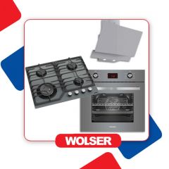 SET bucatarie WOLSER GREY GLASS 123208/123378/123209