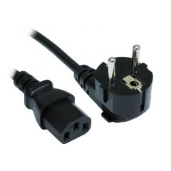 Power cord Spacer Euro Plug 1m