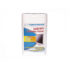 ESPERANZA ES106  Universal cleaning wipes.  Tube: 100 pcs.