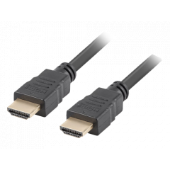 Cable HDMI M to HDMI M  1m   4K  LANBERG CA-HDMI-11CC-0010-BK