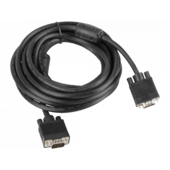 Cable VGA  M/M  5m  HD15M/HD15M, LANBERG CA-VGAC-10CC-0050-B