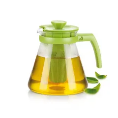 646623.25  Ceainic din sticla cu infuzor TEO 1.25 l, verde