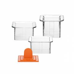 422212 Set forme pentru modelare,  PRESTO FoodStyle, patrat, 3 buc