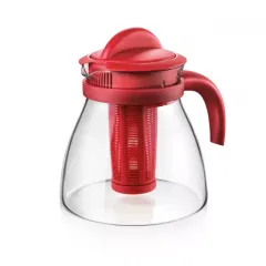 647110.20 Ceainic MONTE CARLO 1.5 l, cu infuzor, rosu