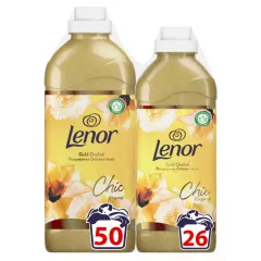 Кондиционер для белья Lenor Gold Orchid, 1.5 Л + 0.8 Л