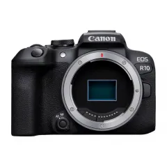 Беззеркальный фотоаппарат Canon EOS R10 + RF-S 18-150mm IS STM & Adapter, Чёрный