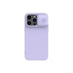 Чехол Nillkin iPhone 14 Pro Max, CamShield Silky Silicone, Фиолетовый